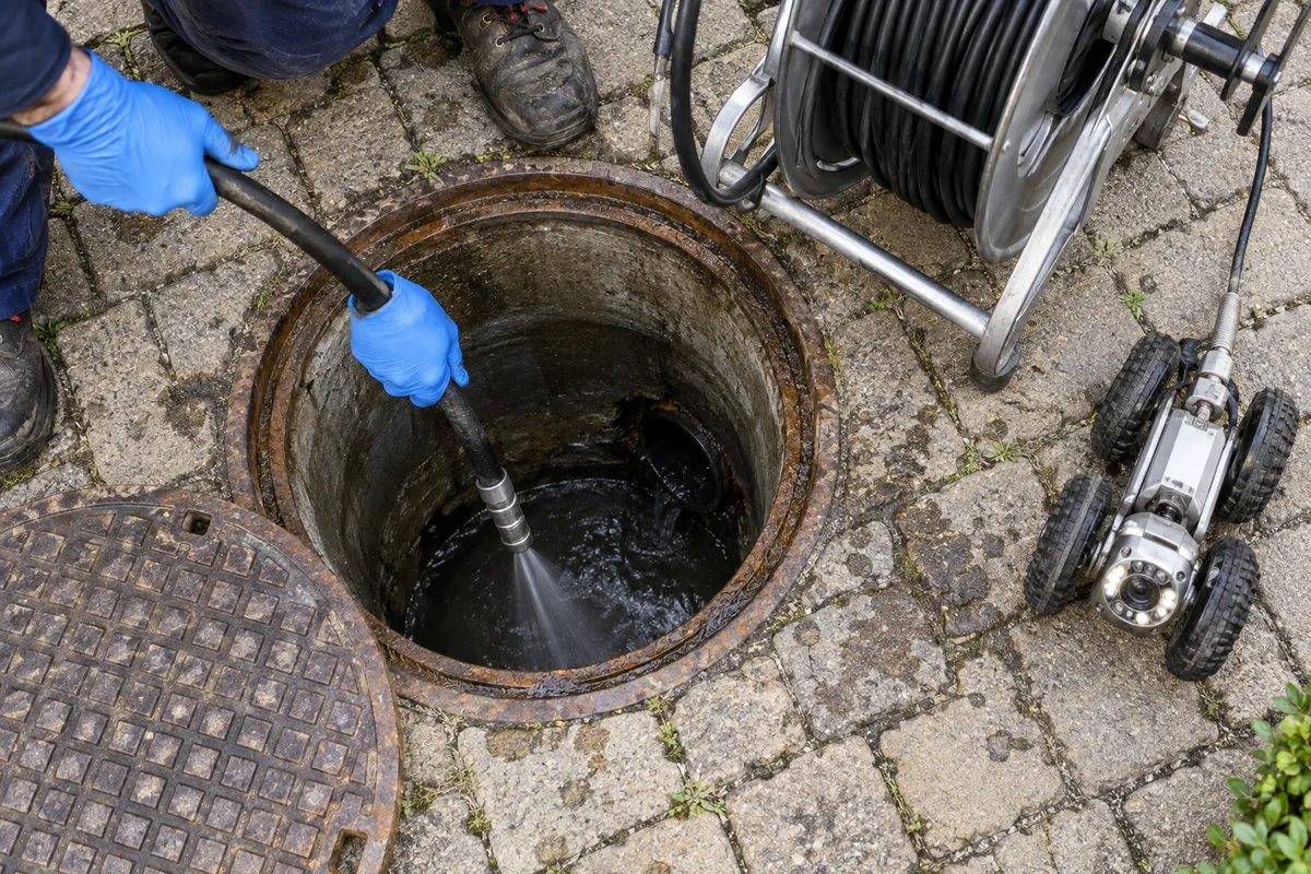 Entreprise de débouchage : forfait, hydrocureur et caméra